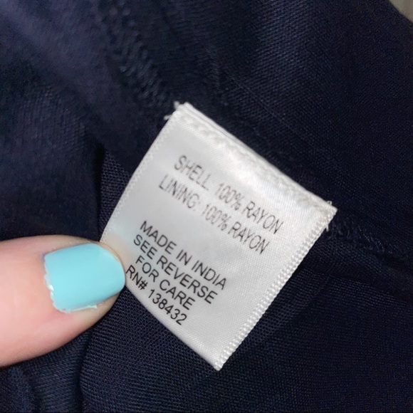 Modcloth Congenial Charm Blue Floral Dress Medium - Picture 6 of 6